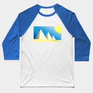 Pyramids Baseball T-Shirt